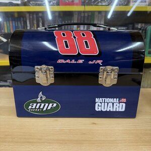 Dale Earnhardt Jr Amp Energy National Guard 88 Metal Lunch Box NASCAR Lunchbox
